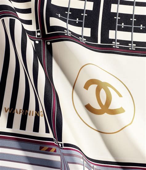 are chanel scarves made in france|Chanel price of women scarf.